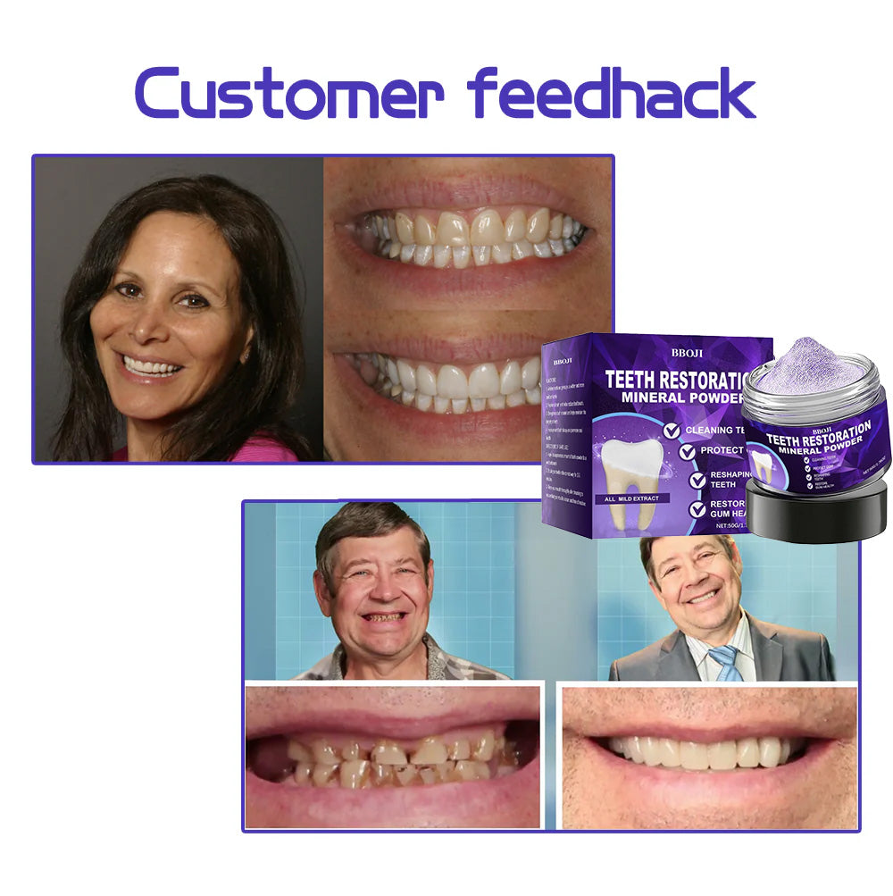 BBOJI™ Teeth Restoration Mineral Powder🦷(ADA recommended)