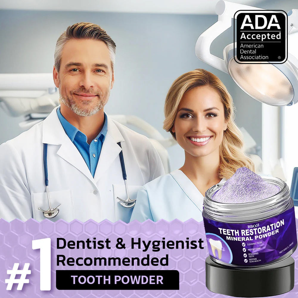 BBOJI™ Teeth Restoration Mineral Powder🦷(ADA recommended)