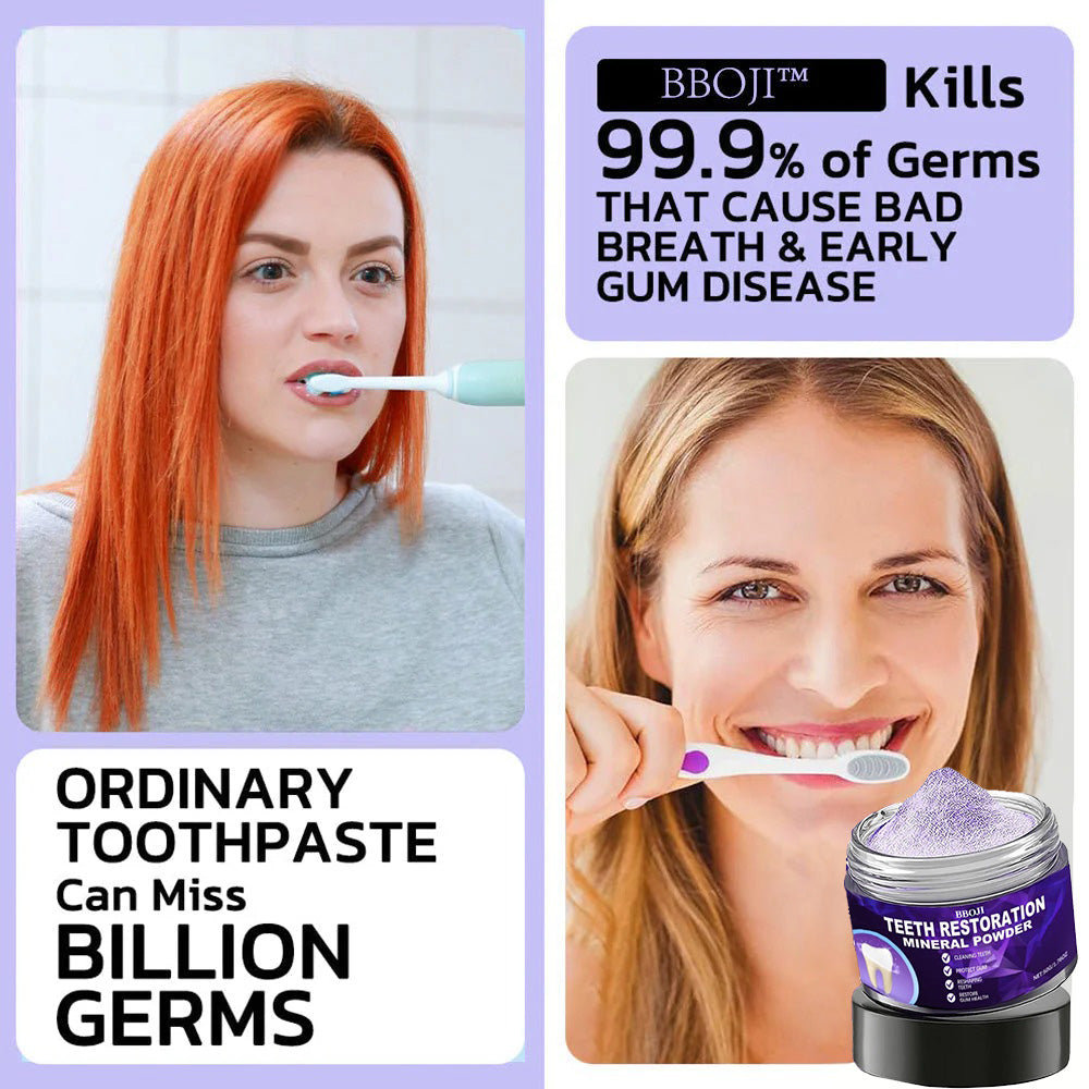 BBOJI™ Teeth Restoration Mineral Powder🦷(ADA recommended)