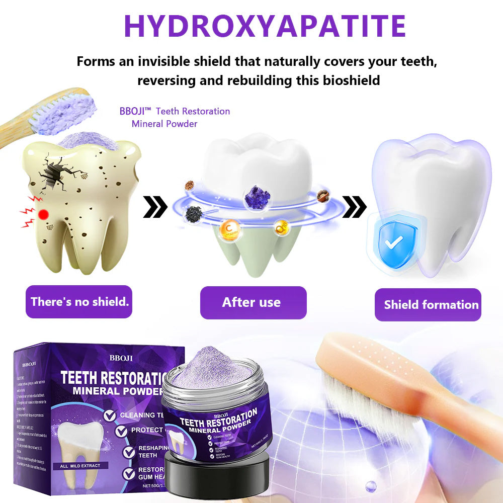 BBOJI™ Teeth Restoration Mineral Powder🦷(ADA recommended)