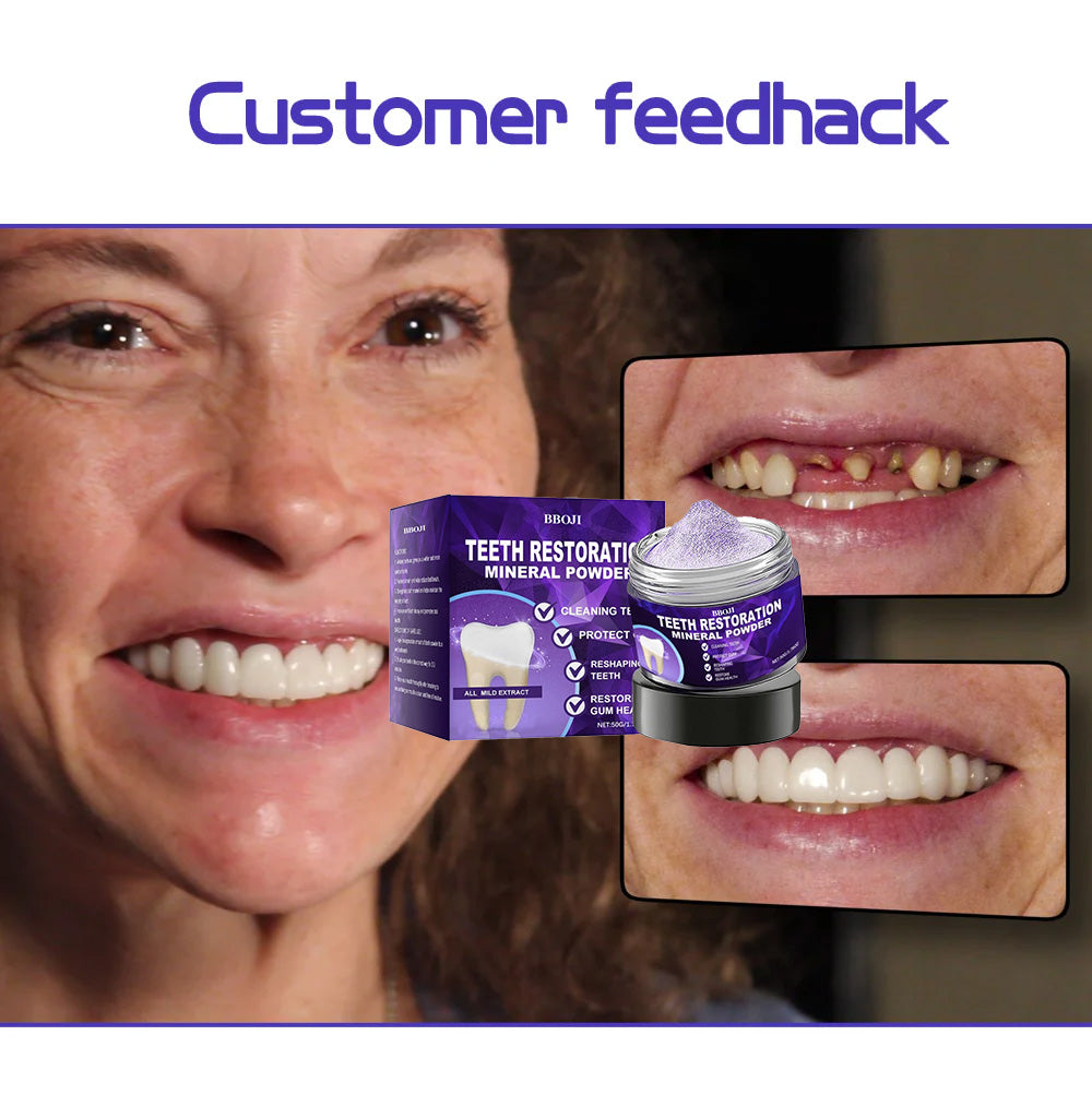BBOJI™ Teeth Restoration Mineral Powder🦷(ADA recommended)